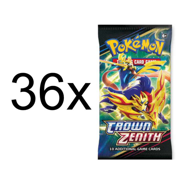 Crown Zenith "Booster Box" (36x Crown Zenith Booster Packs) The Game Tree NZ Crown Zenith "Booster Box" (36x Crown Zenith Booster Packs) The Game Tree NZ