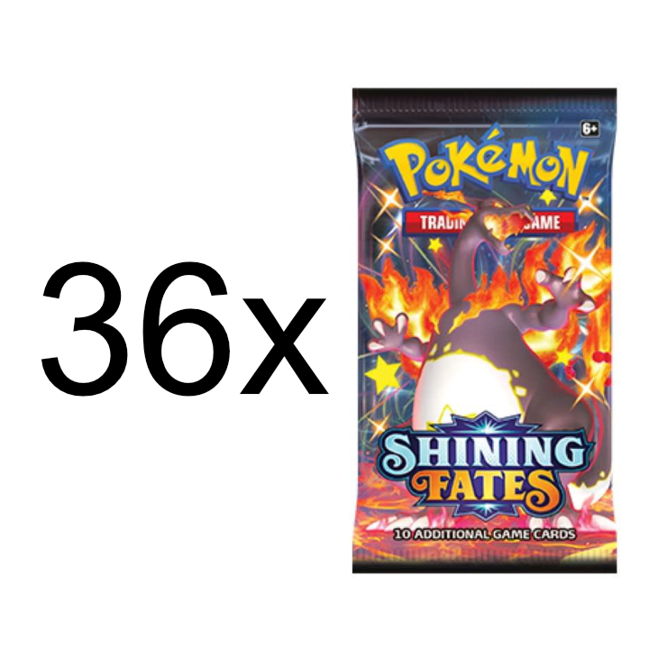 Shining Fates "Booster Box" (36x Shining Fates Booster Packs) The Game Tree NZ Shining Fates "Booster Box" (36x Shining Fates Booster Packs) The Game Tree NZ
