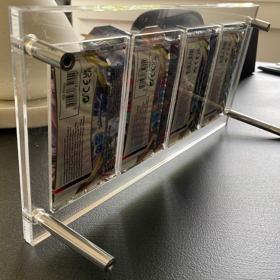Acrylic Four Booster Pack Frame (Pokémon)
