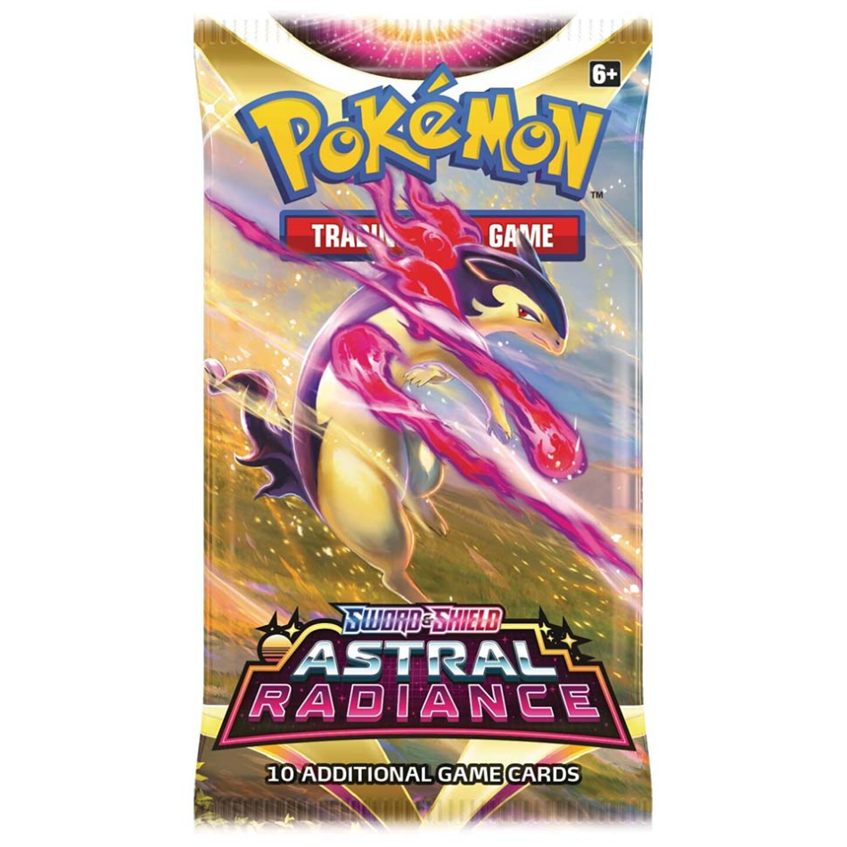 Astral Radiance 5x Booster Pack Art Set