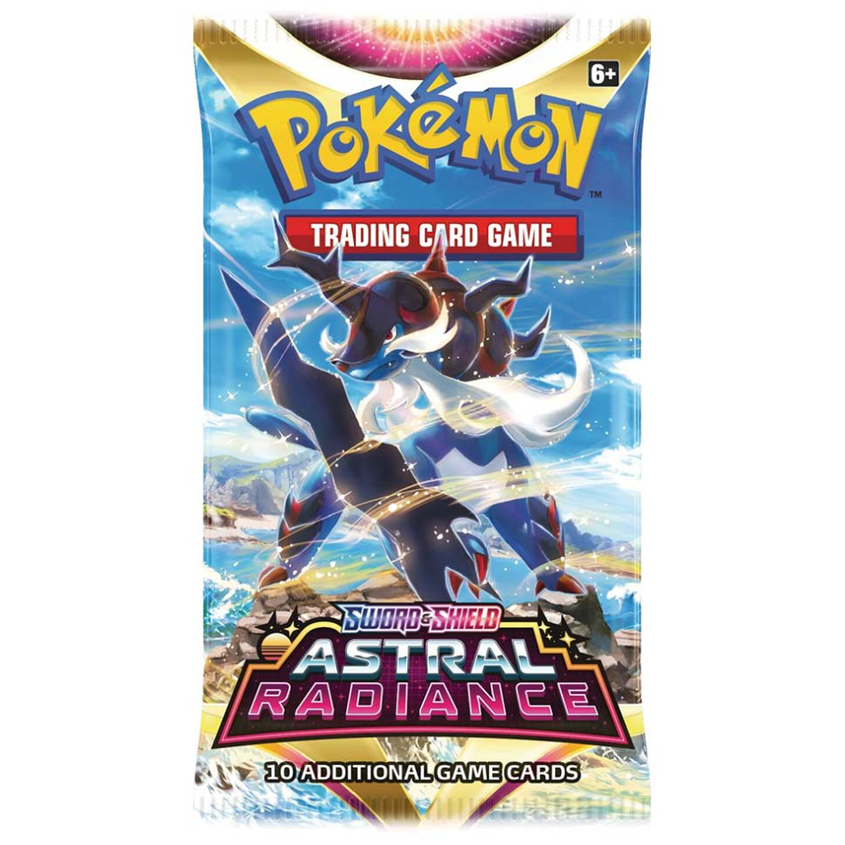Astral Radiance 5x Booster Pack Art Set