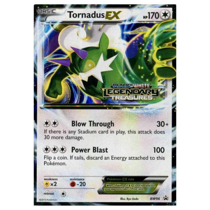 BW96 Tornadus-EX - Holo Promo