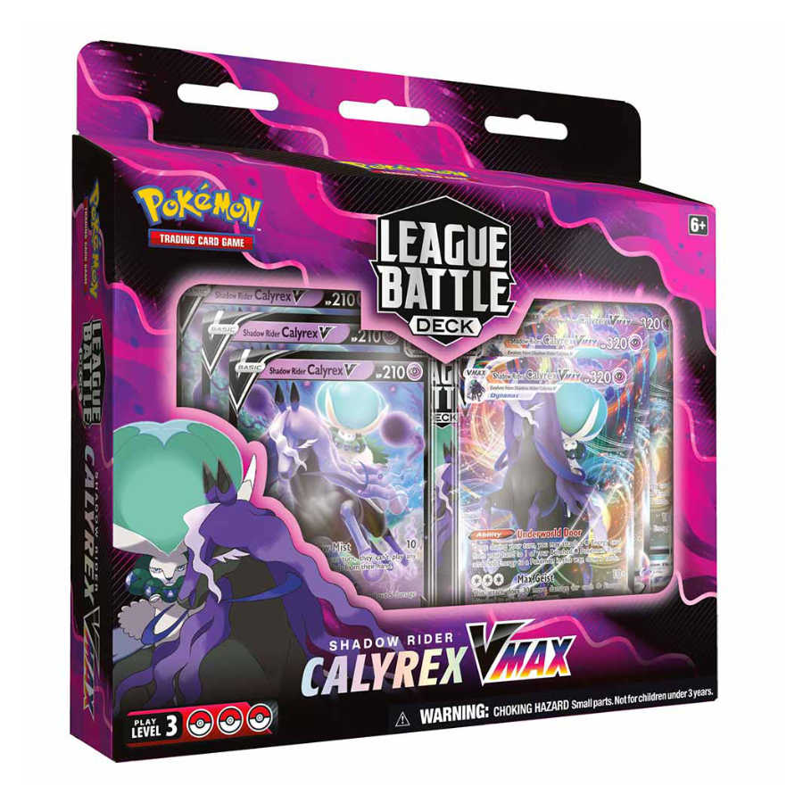 CLEARANCE! Calyrex VMAX League Battle Deck - Ice Rider or Shadow Rider