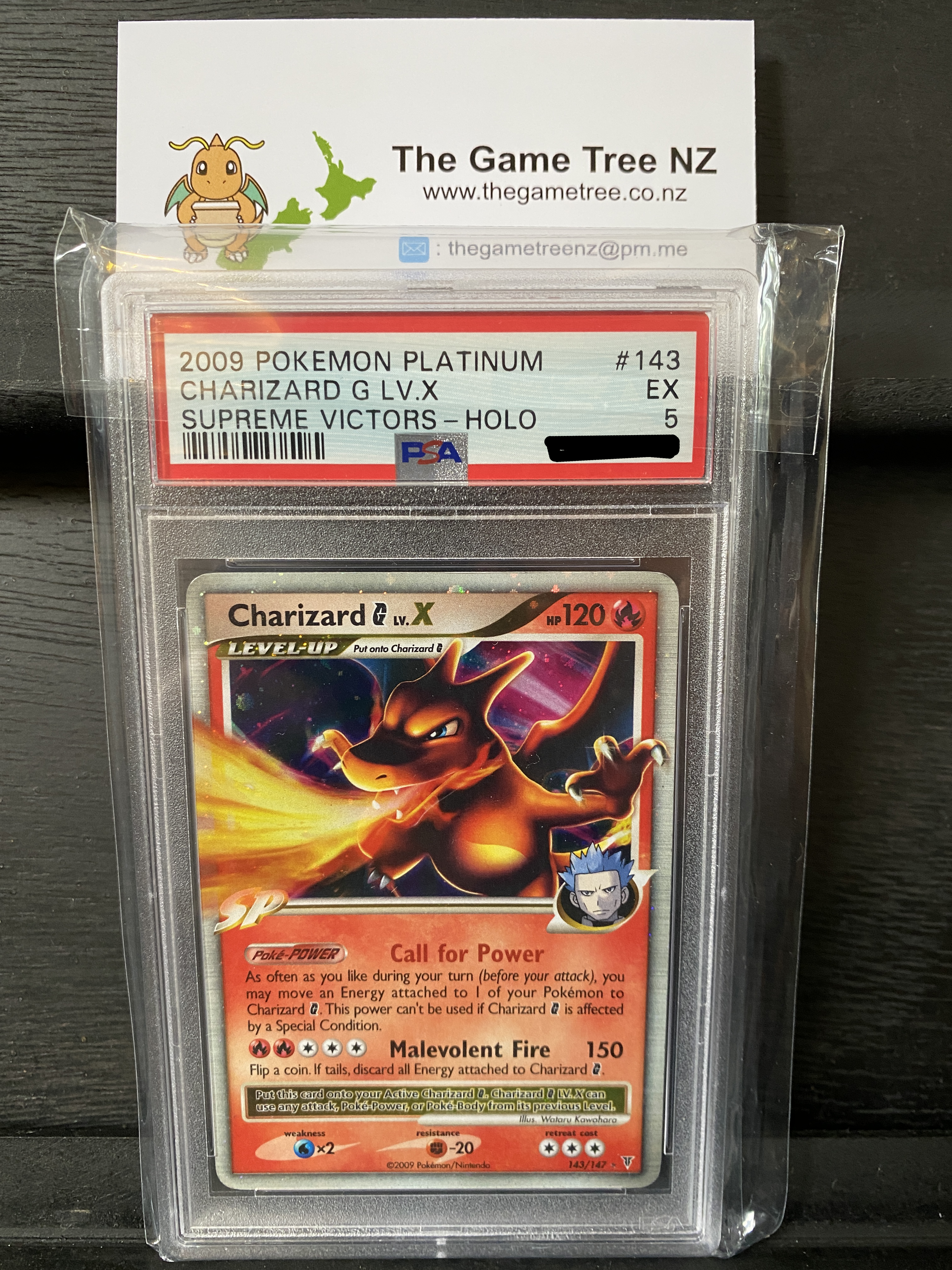 Charizard [G] LV.X - 143/147 - Rare Holo - Pokemon Singles