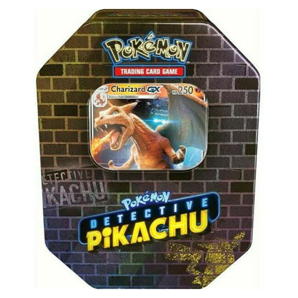 Detective Pikachu Tin - Mewtwo-GX or Charizard-GX