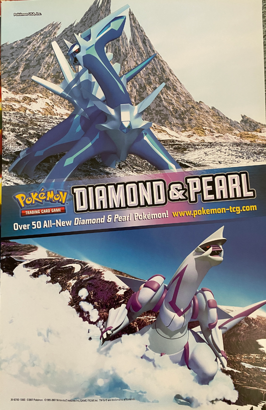 Diamond & Pearl (base) Poster