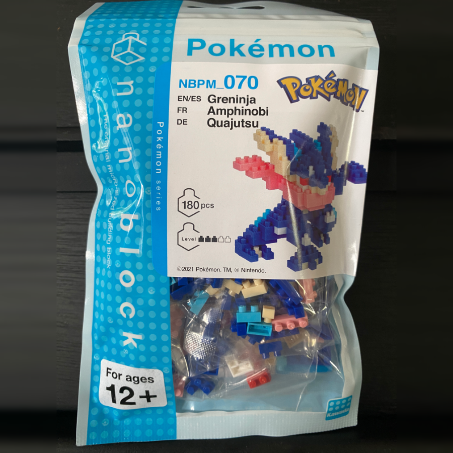 Greninja Nanoblock Set