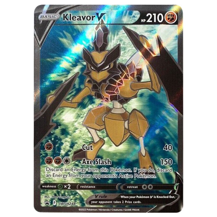 SWSH248 Kleavor V - Holo Full Art Promo