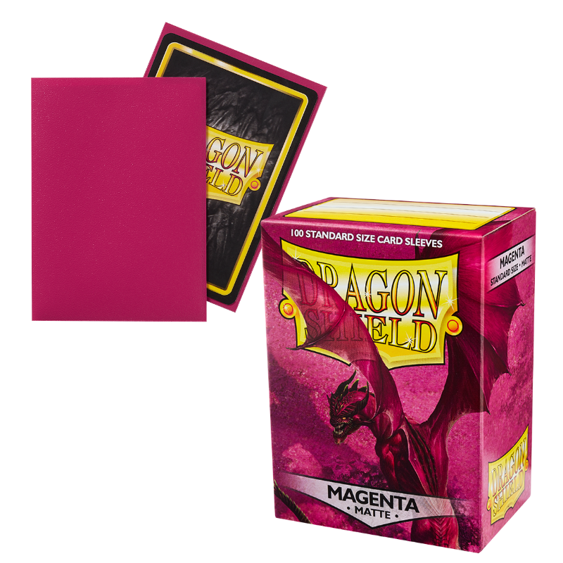 Dragon Shield - Matte Card Sleeves Assorted Colours (Box of 100 Standard Size)