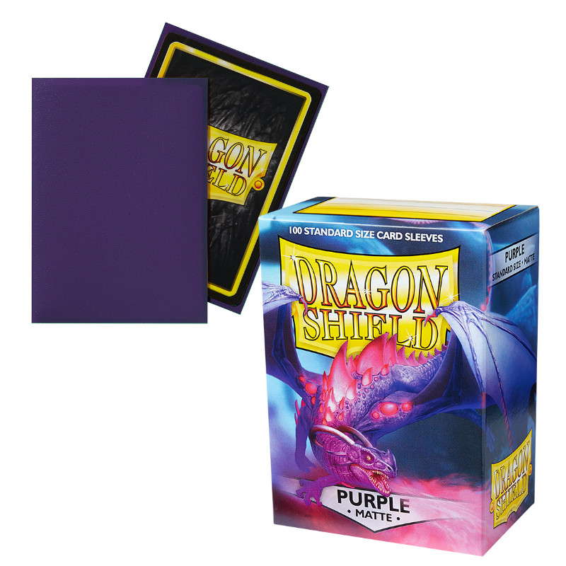 Dragon Shield - Matte Card Sleeves Assorted Colours (Box of 100 Standard Size)