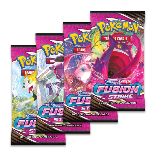 Fusion Strike 4x Booster Pack Art Set