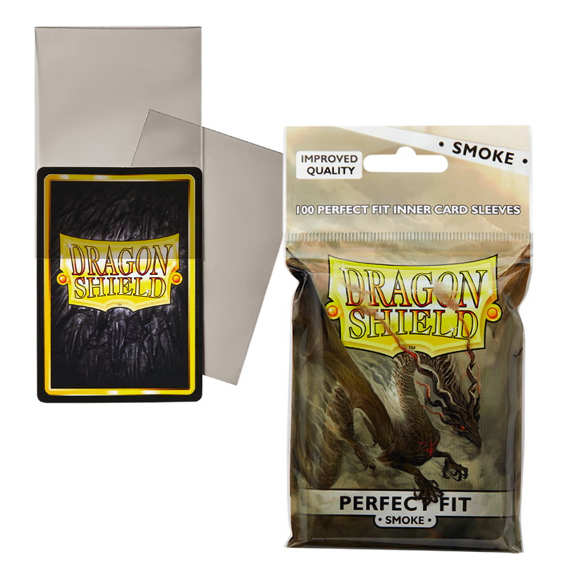Dragon Shield - Perfect Fit Card Sleeves Assorted (Pack of 100) - See listing for choices