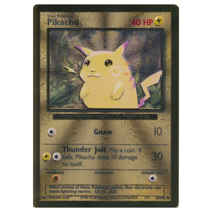 Metal Pikachu 58/102 from Celebrations UPC