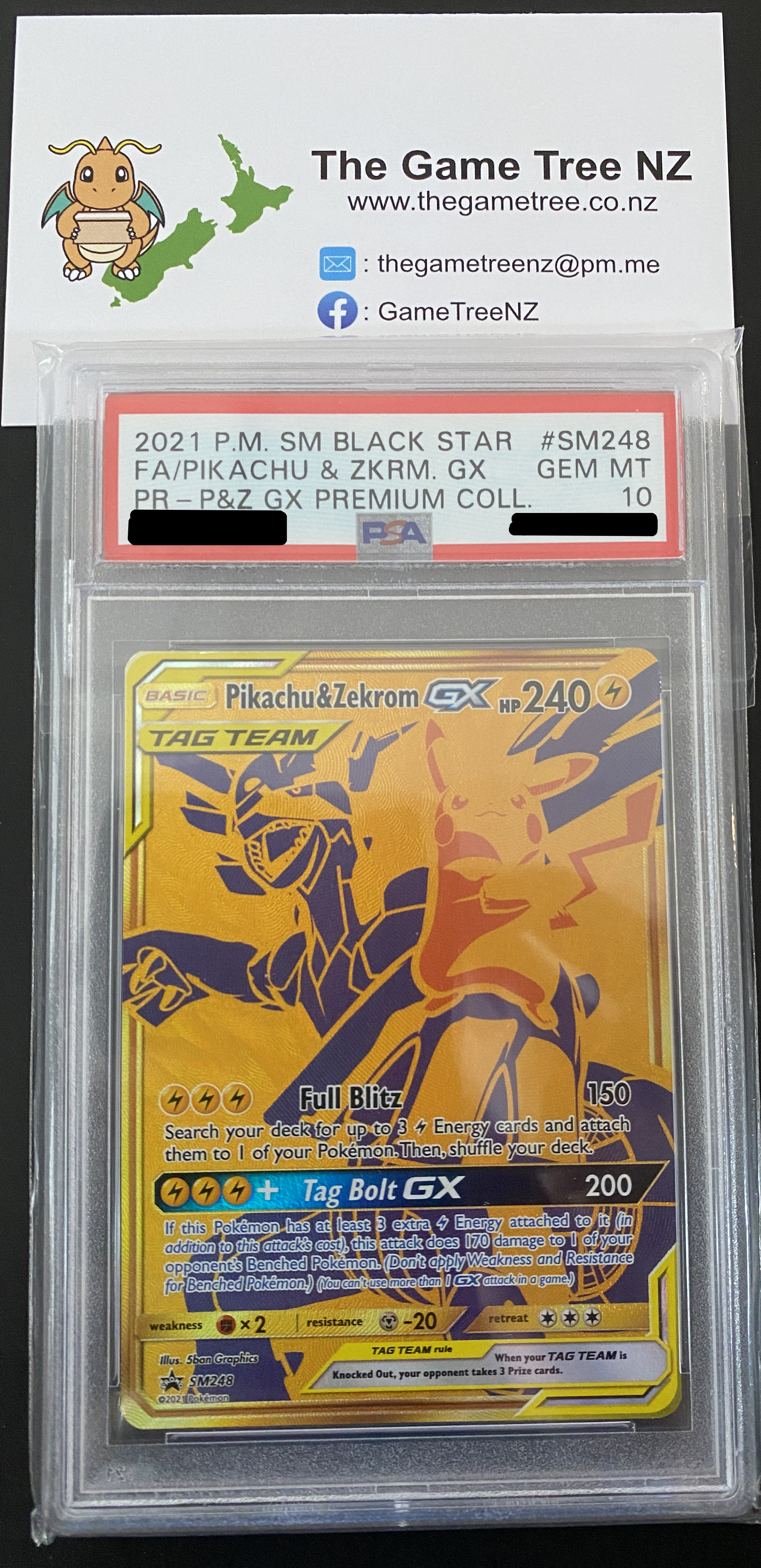 Zekrom GX SM Black Star Promos, Pokémon