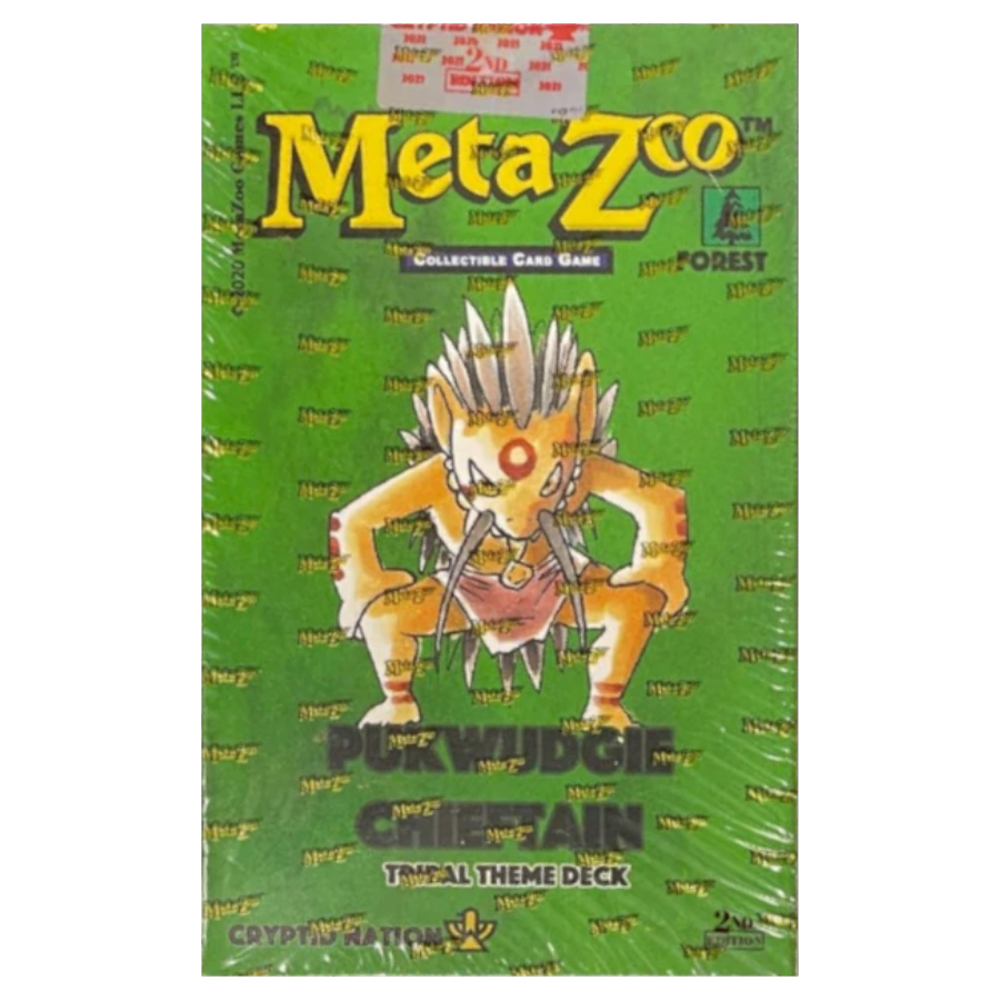CLEARANCE! Cryptid Nation 2nd Theme Deck DISPLAY of 10 decks - MetaZoo