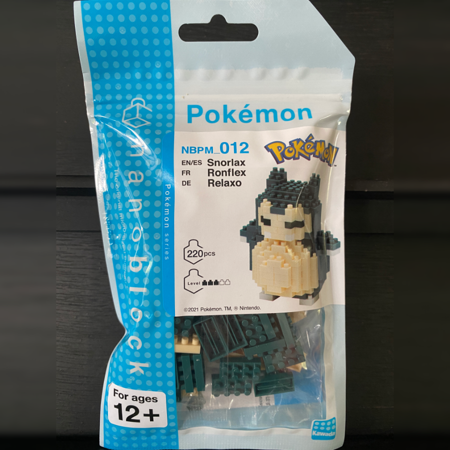Snorlax Nanoblock Set