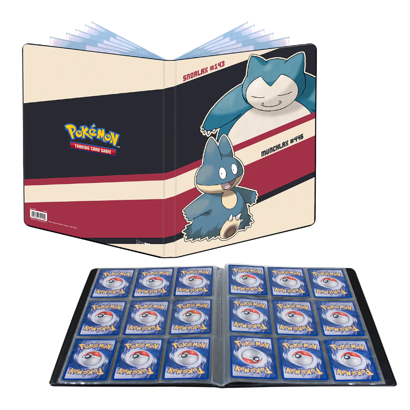 Ultra Pro - Snorlax and Munchlax 9-Pocket Portfolio