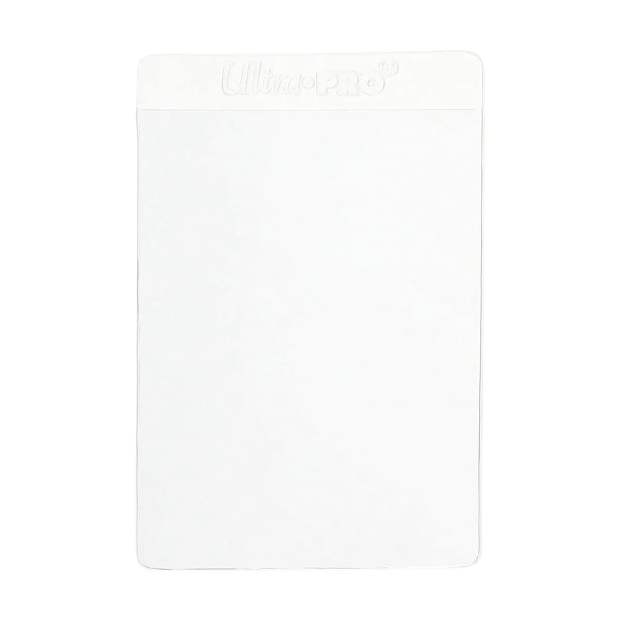 Ultra Pro - Standard Size Tall Semi-Rigid Card Holders with 1/2" Lip