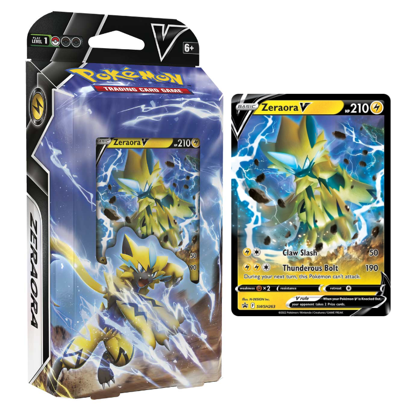Deoxys V / Zeraora V Battle Deck