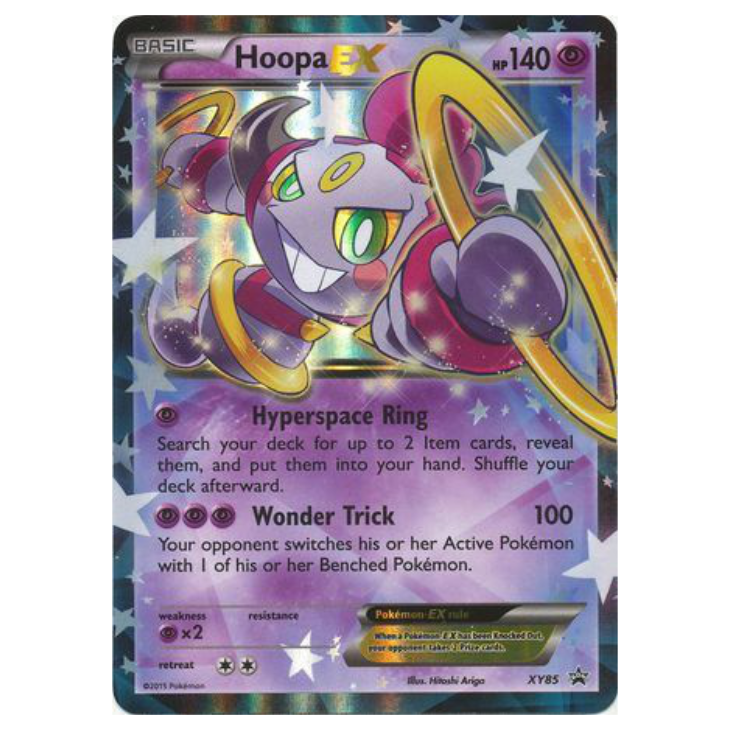 XY85 Hoopa EX - Holo Full Art Promo