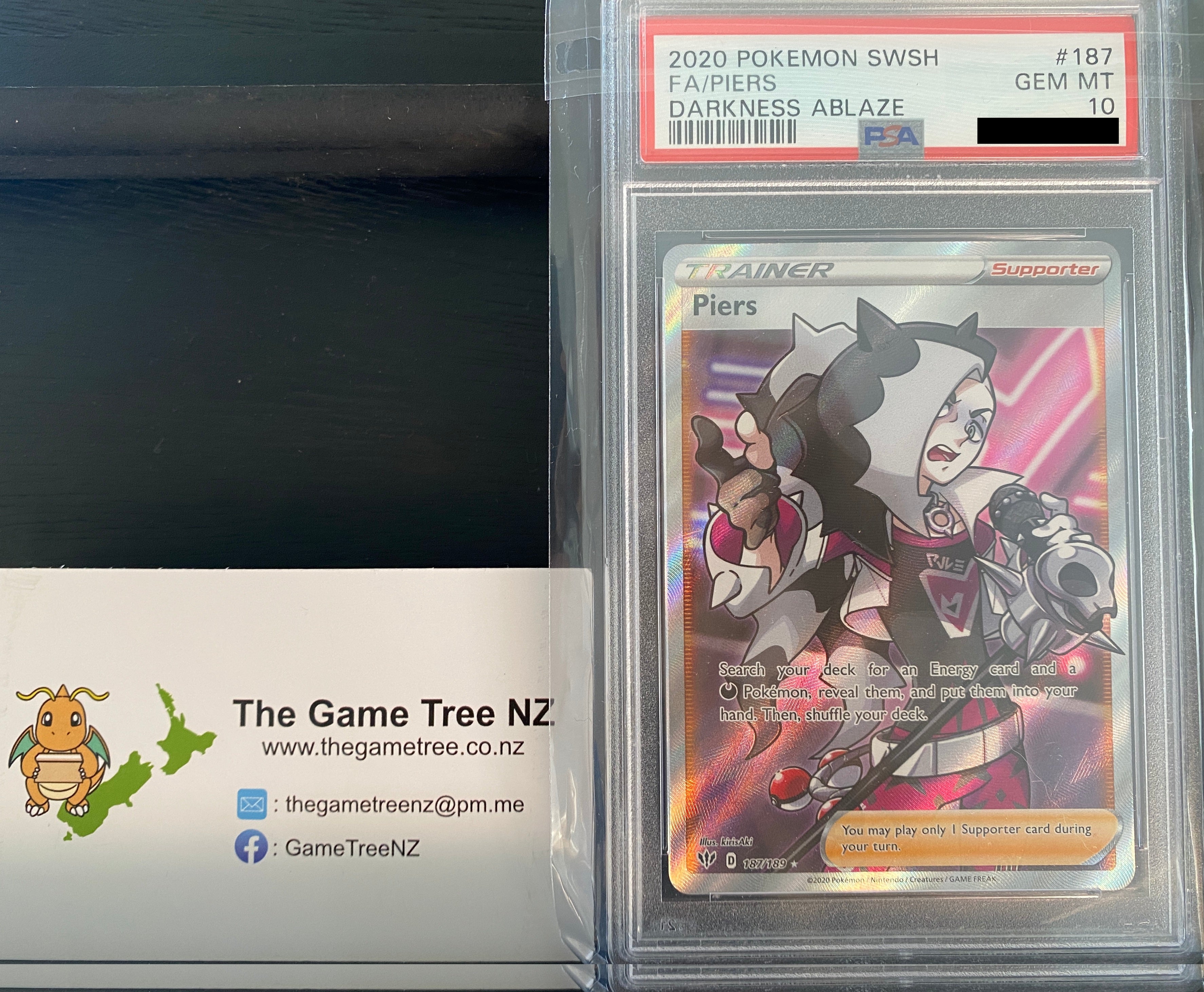 PSA 10 GEM MT Piers