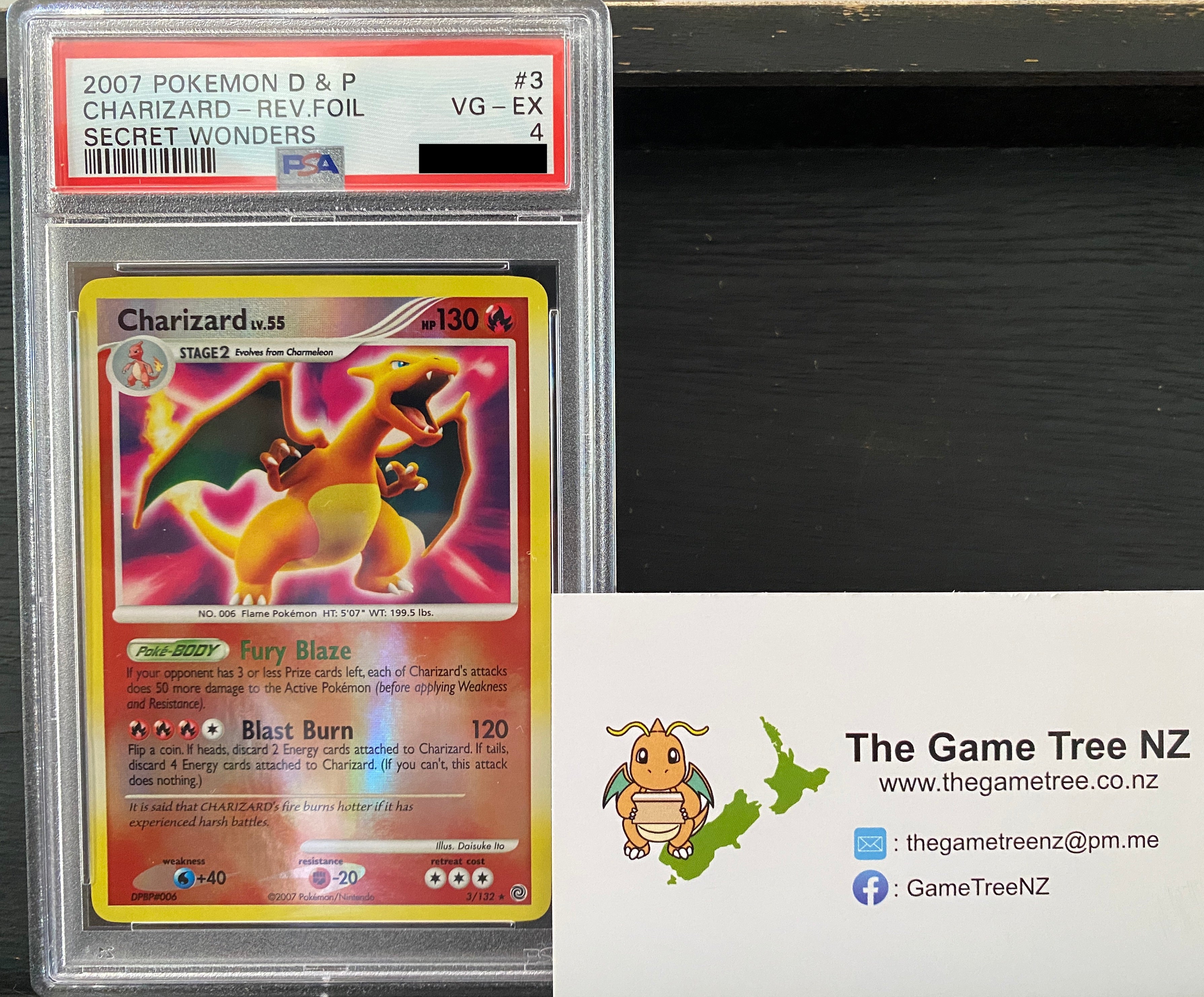 Charizard (3/132), Busca de Cards