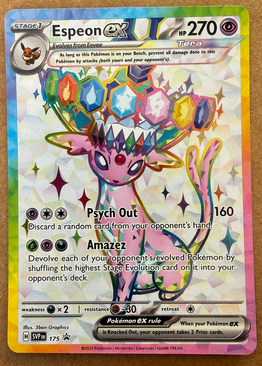 SVP175 Espeon ex - Holo Promo