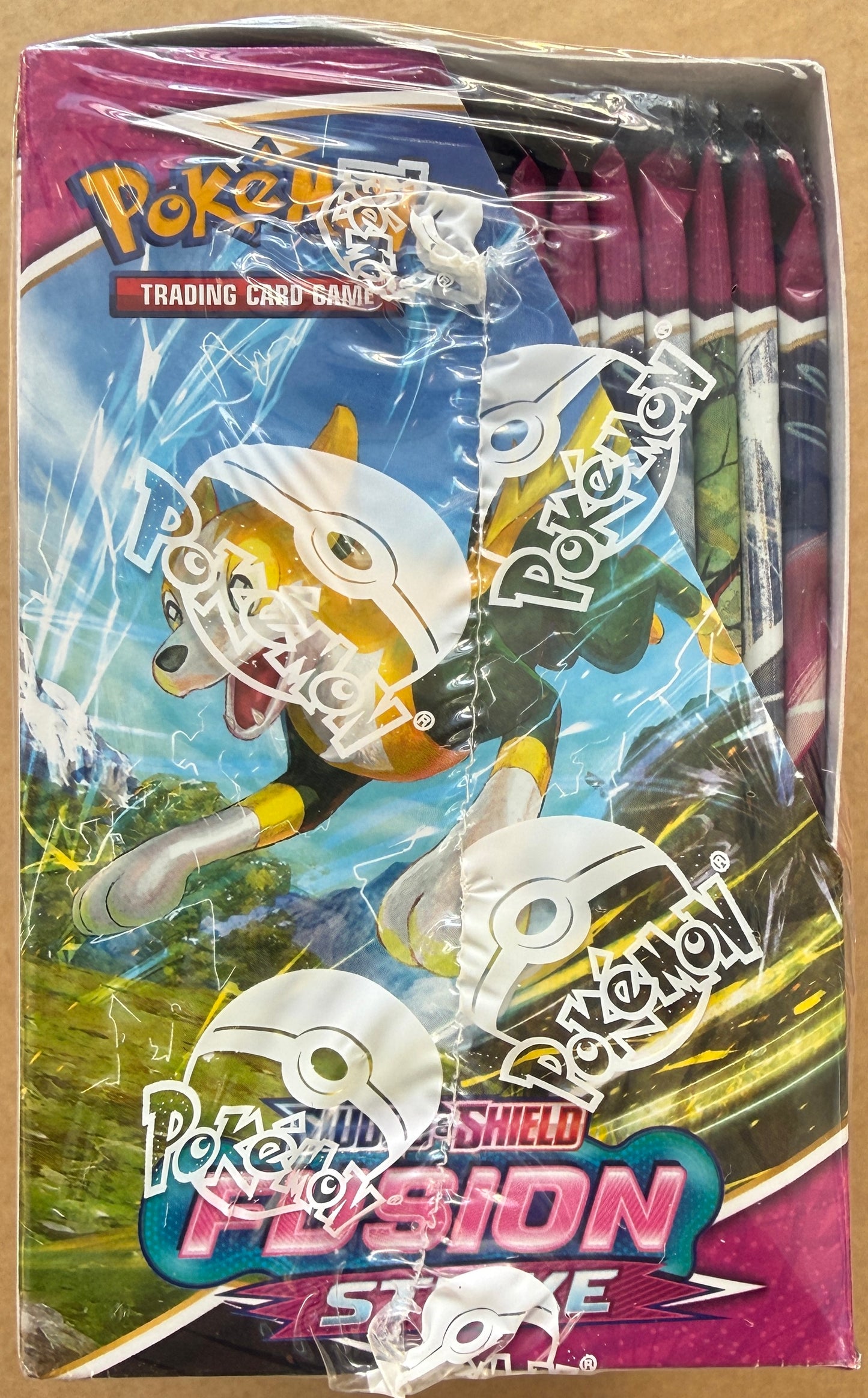 Fusion Strike Booster Box (with transit damage)