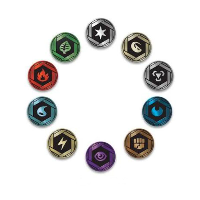 151 Mini-tin Energy Coins (full set of 10)