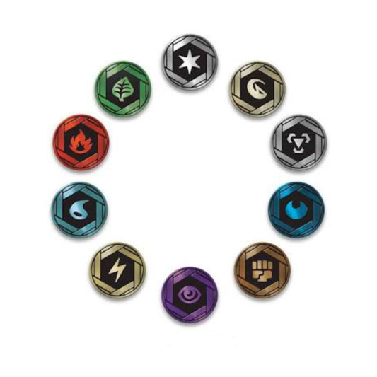 151 Mini-tin Energy Coins (full set of 10)