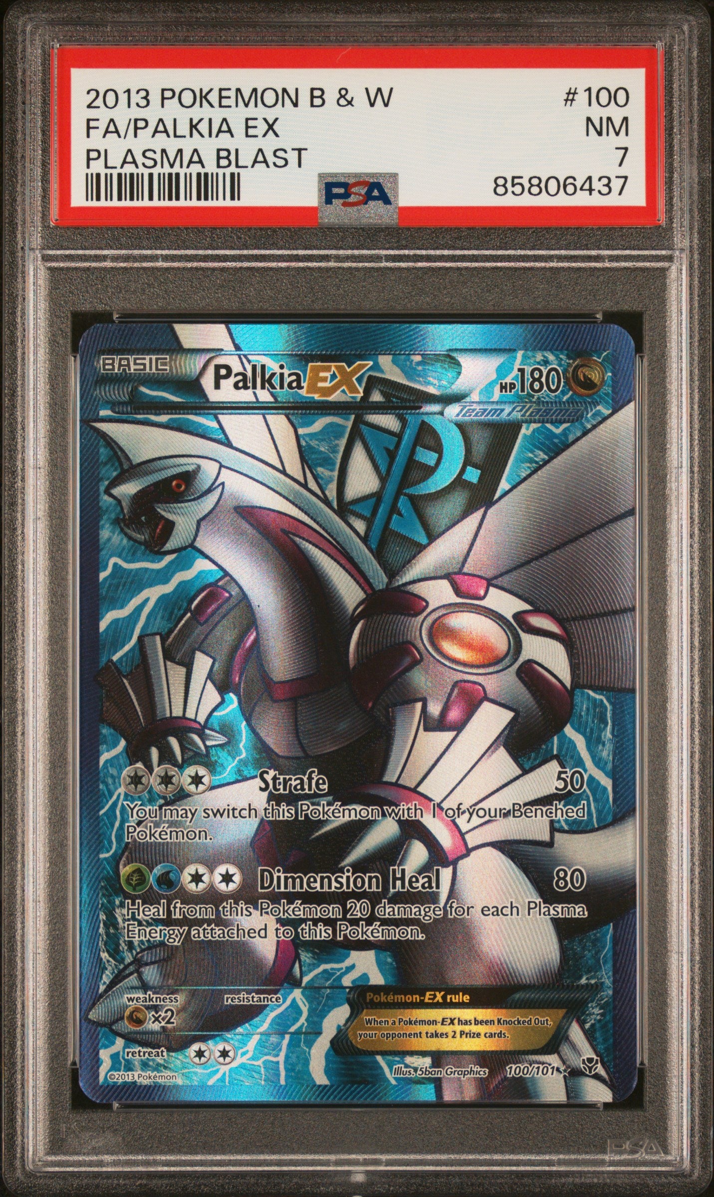 **Sequential Slabs!** PSA 8 & 7 Plasma Blast Dialga EX 99/101 & Palkia EX 100/101