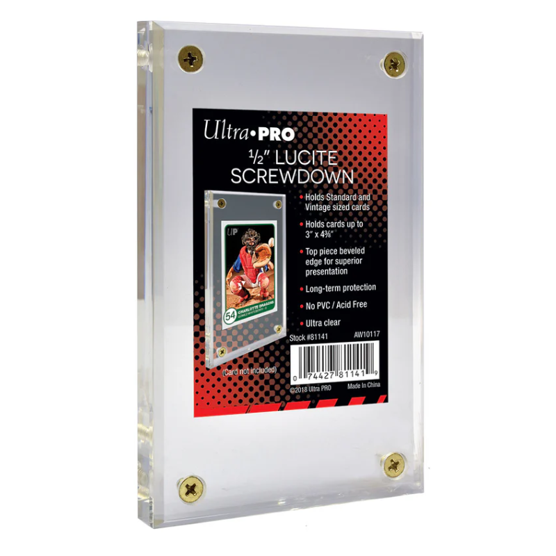 **CLEARANCE** Ultra Pro - Lucite Brik 1/2" Screwdown