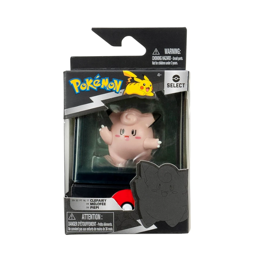 Pokemon Select Battle Figure with Case - Clefairy