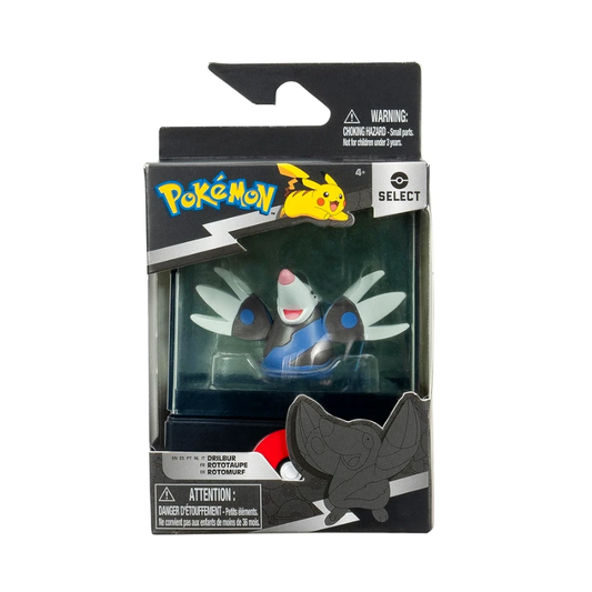 Pokemon Select Battle Figure with Case - Drilbur