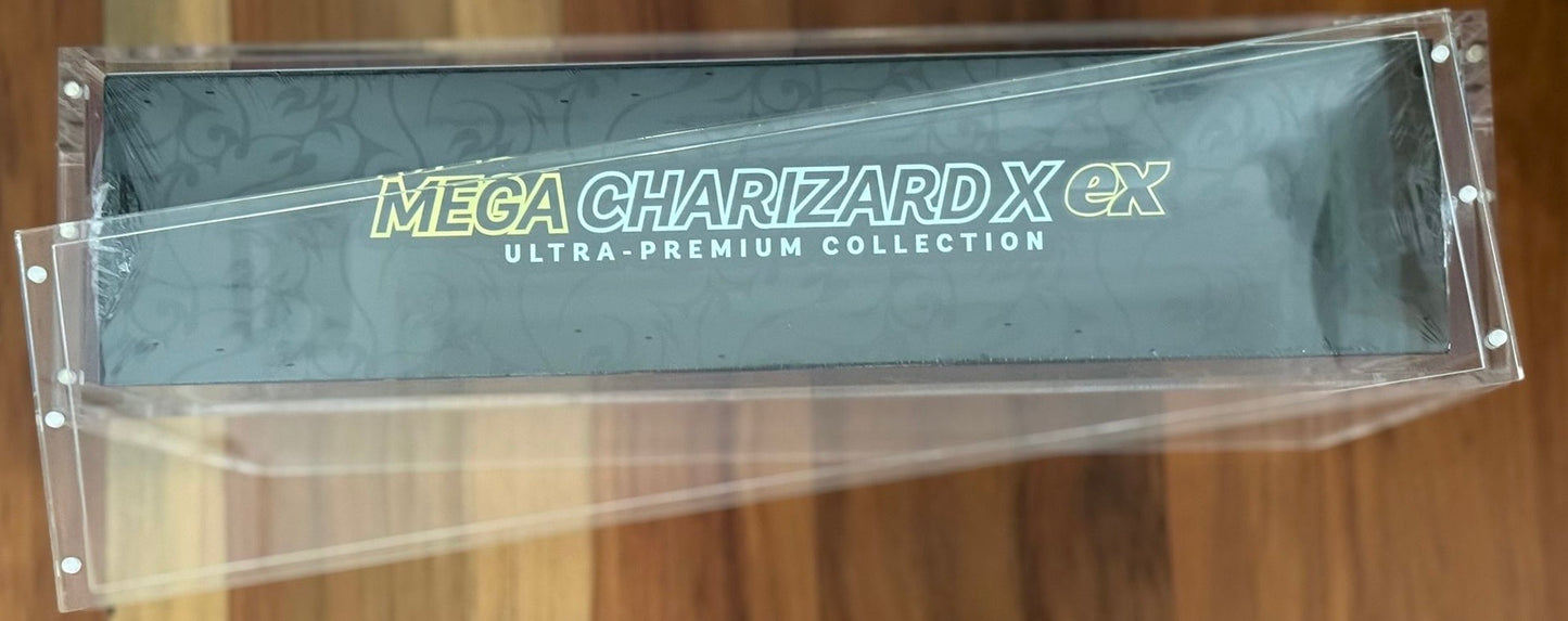 Acrylic Mega Charizard X EX Ultra Premium Collection Display (also fits 151 UPCs!)