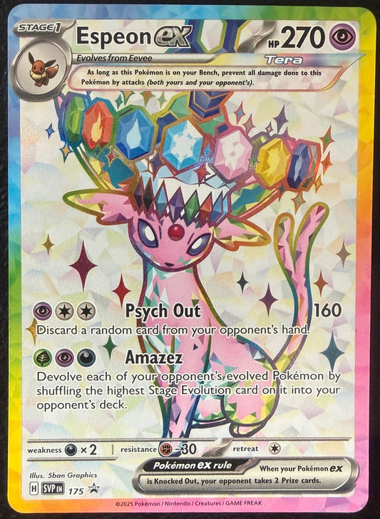 SVP175 Espeon ex - Holo Promo