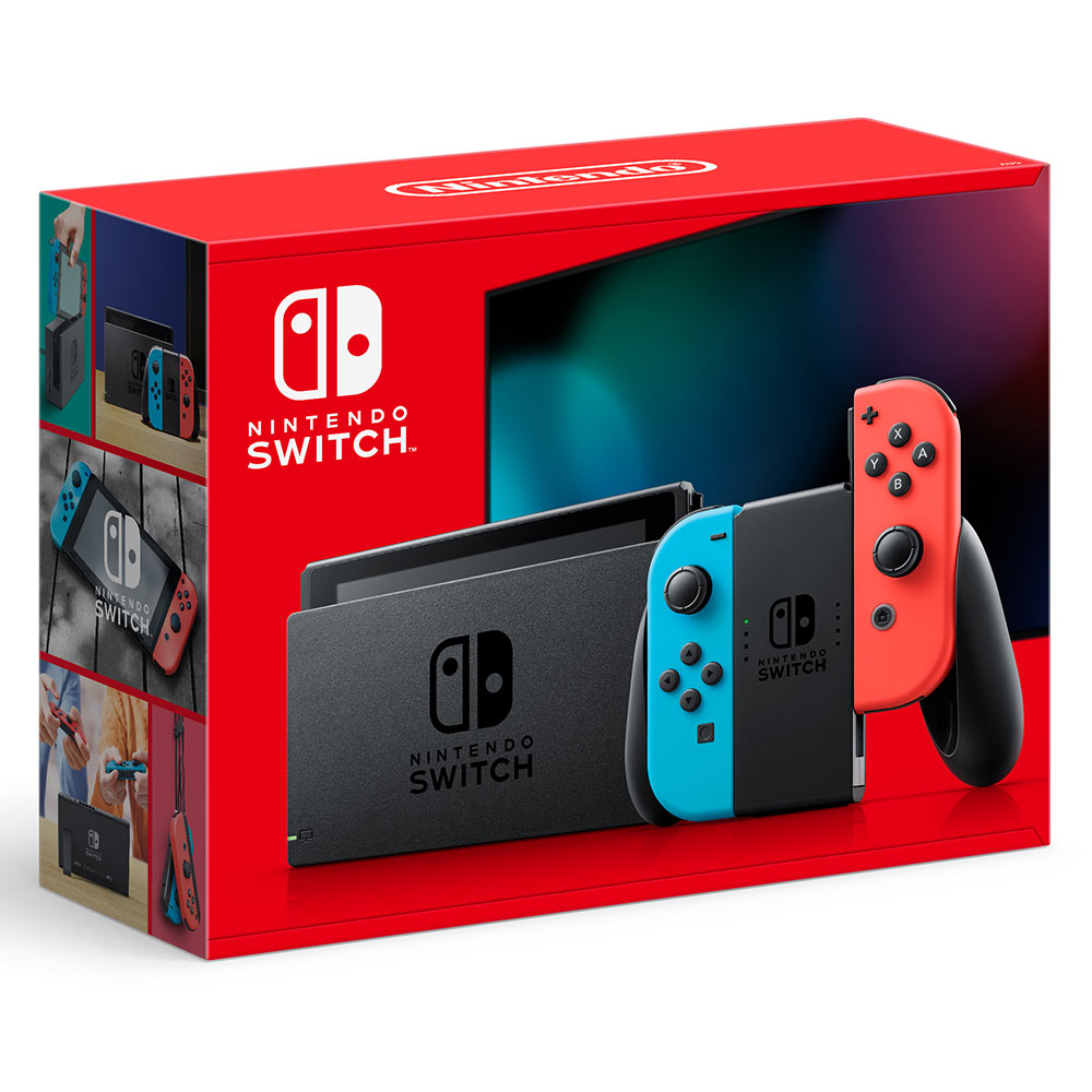 Nintendo Switch Console Neon