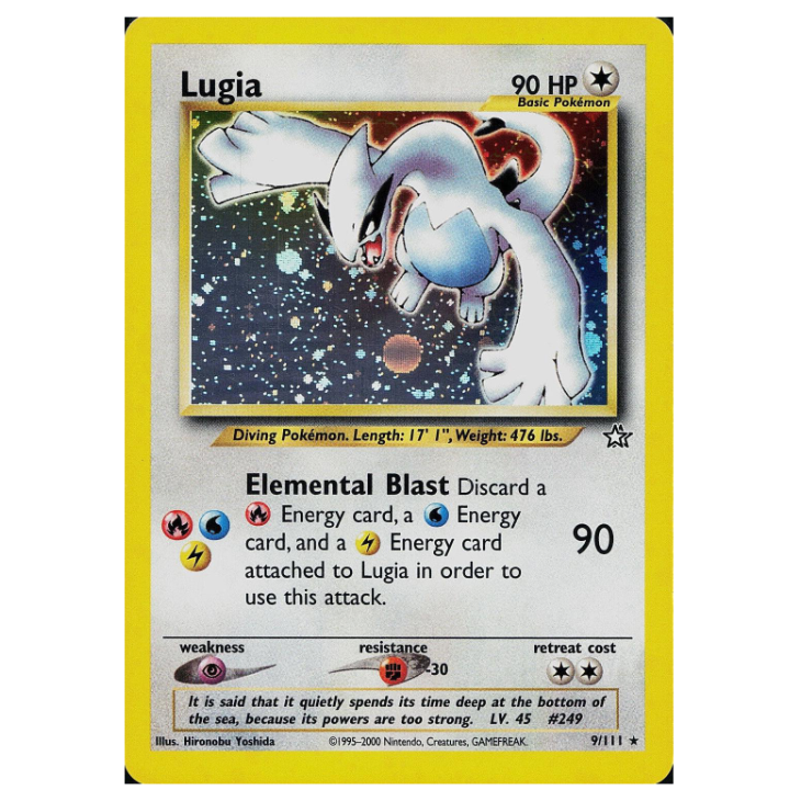 Lugia - Neo Genesis - 9/111 - Holo Rare (HP)