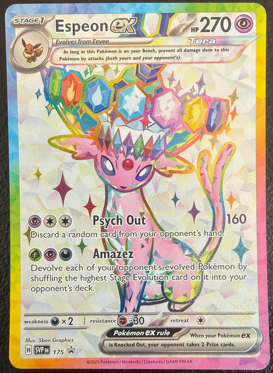 SVP175 Espeon ex - Holo Promo