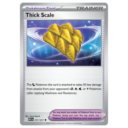 Thick Scale - Ascended Heroes - 211/217 - Uncommon