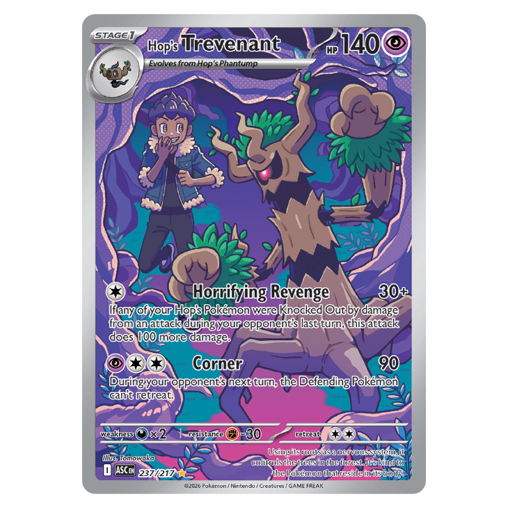 Hop's Trevenant - Ascended Heroes - 237/217 - Illustration Rare