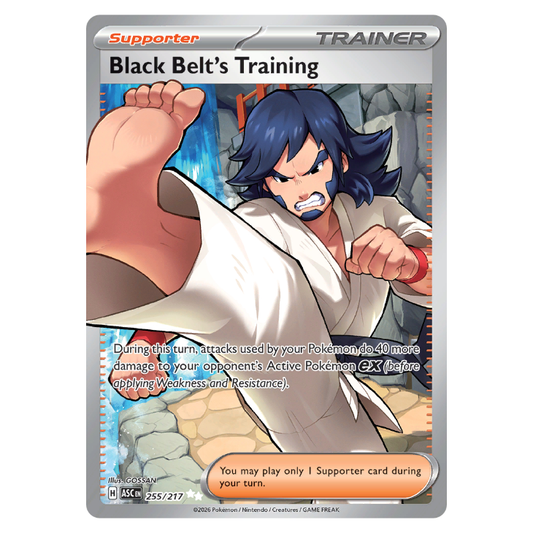 Black Belt's Training - Ascended Heroes - 255/217 - Ultra Rare Full Art