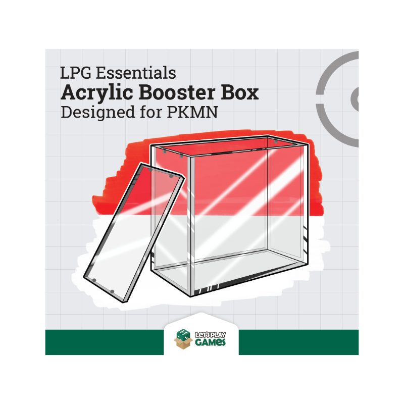 Acrylic Booster Box Protector - Pokemon - LPG Essentials