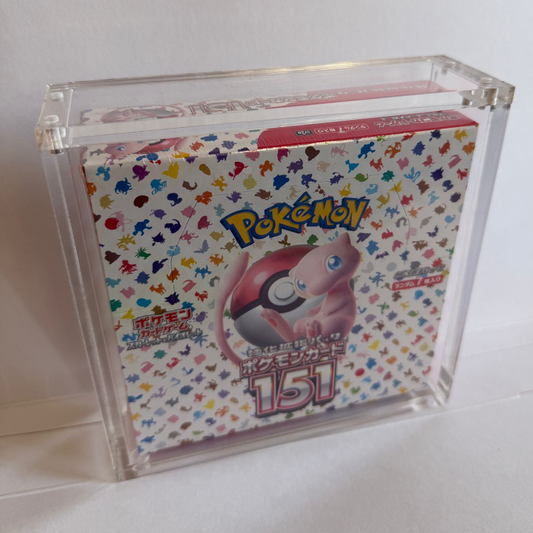 Acrylic Japanese Pokémon Booster Box Display (Standard size)