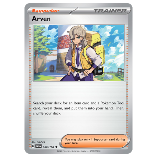 Arven - Scarlet & Violet - 166/198 - Uncommon