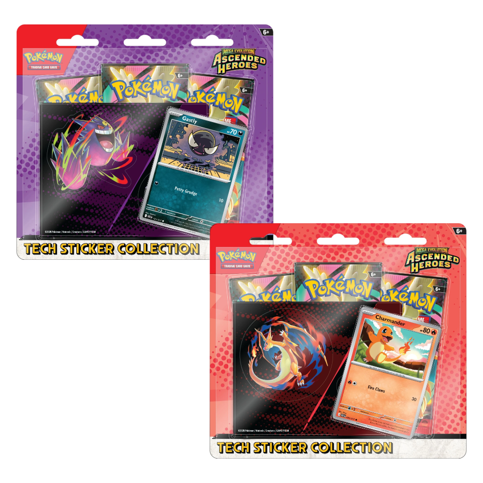 Ascended Heroes Tech Sticker Collection *STRICTLY ENFORCED LIMIT: ONE PER HOUSEHOLD*