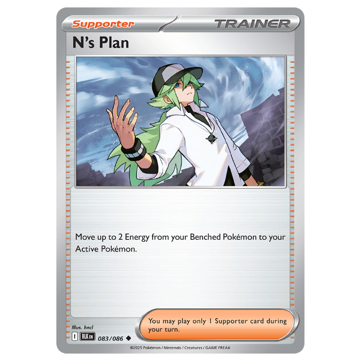N's Plan - Black Bolt - 083/086 - Uncommon