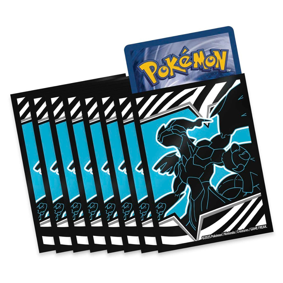 White Flare / Black Bolt Elite Trainer Box SLEEVES 65ct