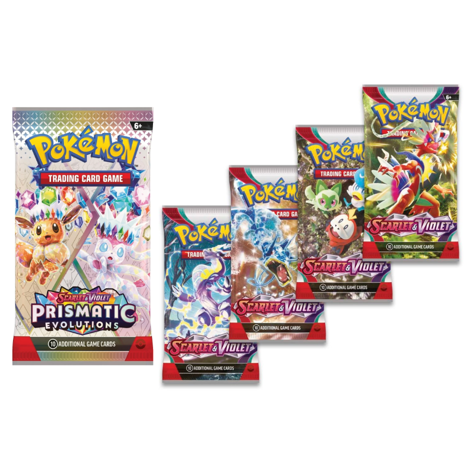 Prismatic Evolutions 'Single Booster Pack' Bundle #2 (Releases 17th Jan)