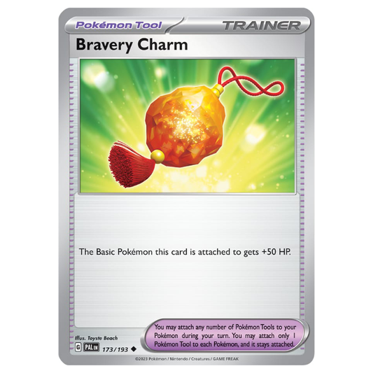 Bravery Charm - Paldea Evolved - 173/193 - Uncommon
